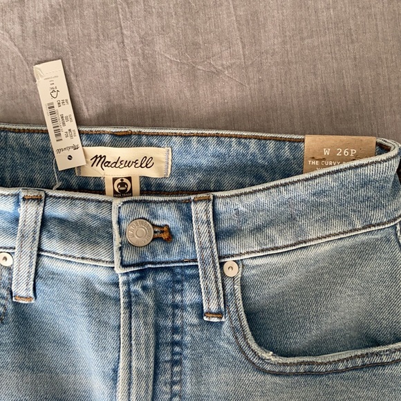Madewell Petite curvy perfect vintage jean, Coffey wash - Picture 5 of 8
